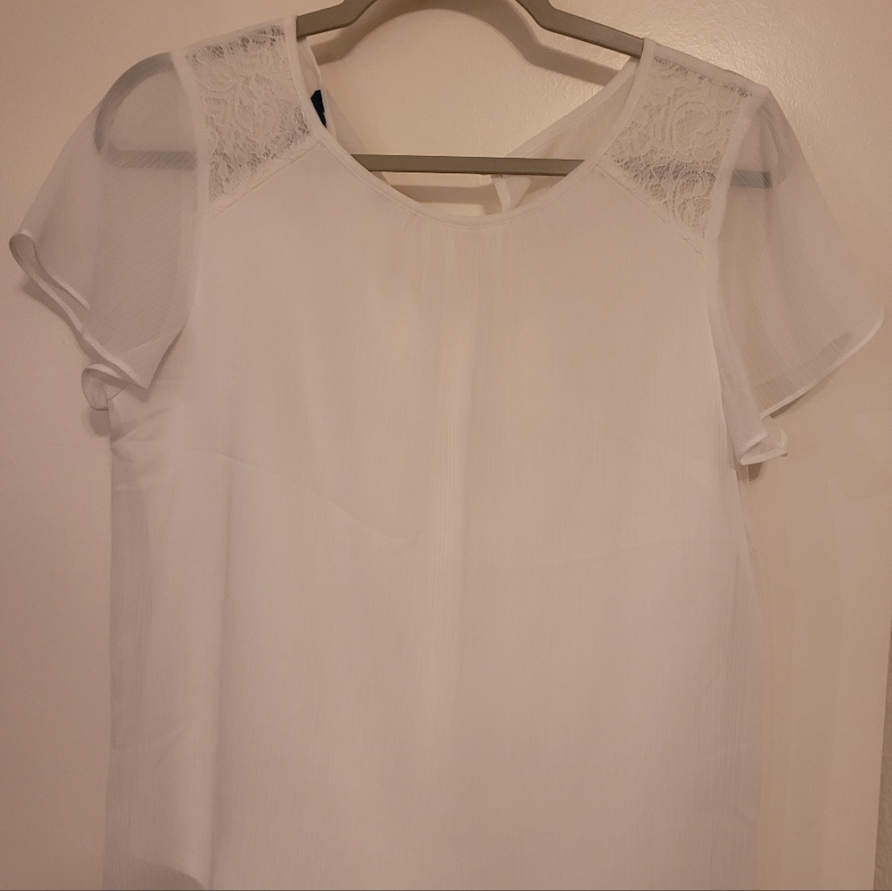 Apt. 9 White Blouse Size S